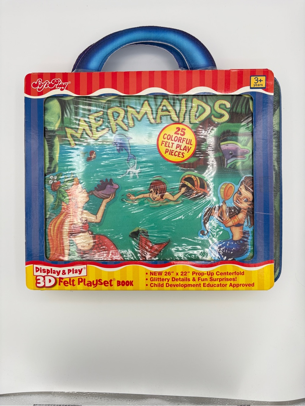 Mermaids - Display and Play 3D Felt Playset Book SotPlay 2007 SEALED